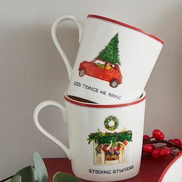 Kit Kemp Doodles Stocking Fillers Mug Kit Kemp Doodles Stocking Fillers Mug